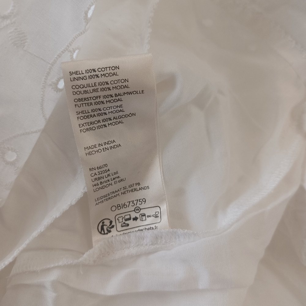 NWT Anthropologie Maeve Eyelet Dress - Picture 14 of 14